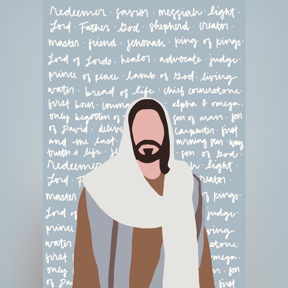 Names of Jesus Print - Picture 1 of 3